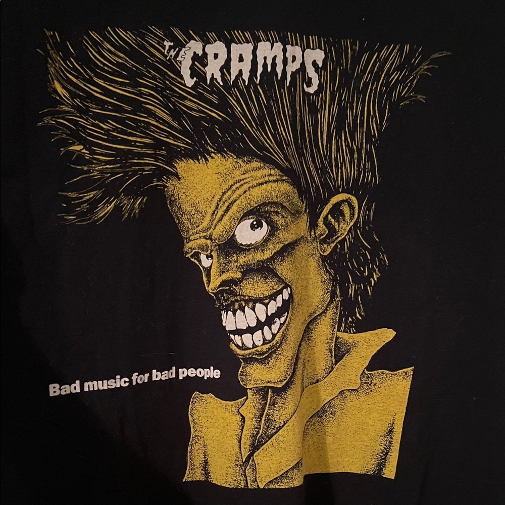 L The Cramps tee for sale